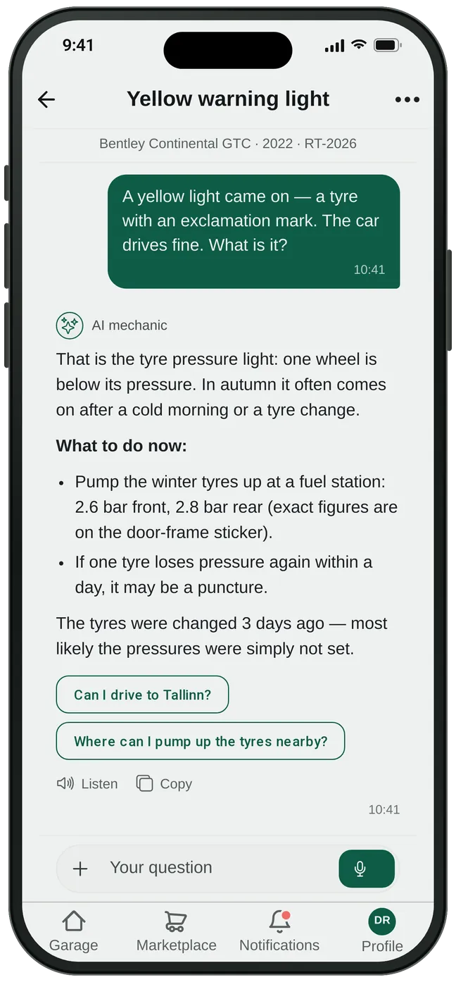 “What’s that light?” — answered for your car.